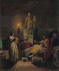 Virgile lisant l