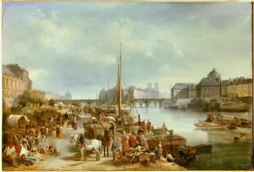 Vue du port Saint Nicolas