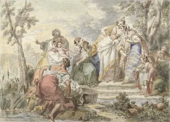 La découverte de Moïse
