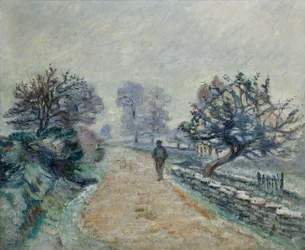 Route de Crozard, Petit Brouillard et Gelée Blanche, 1910