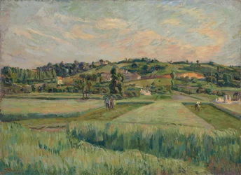 Paysage, Île-de-France, vers 1885