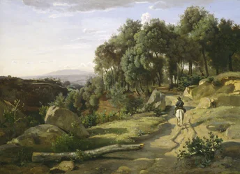Une vue près de Volterra