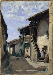 Une Rue de Village : Dardagny