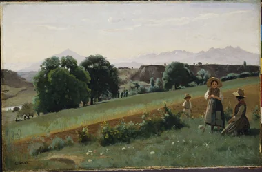 Paysage à Mornex