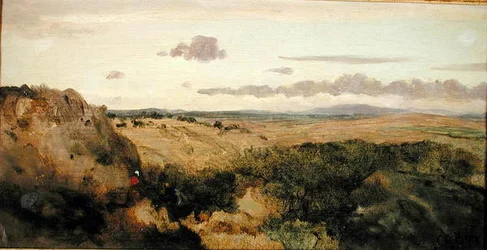 Paysage de montagne, vers 1855-60