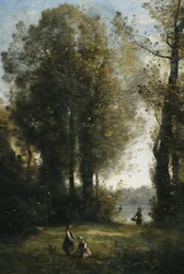 La Cueillette des marguerites, c.1865-1870