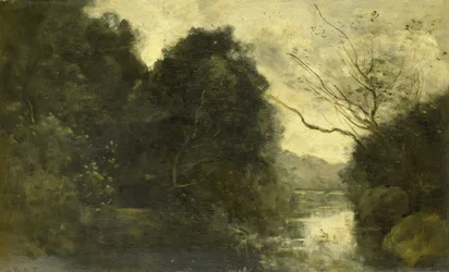 Étang dans les bois