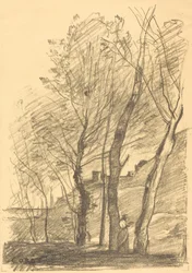 Lecture sous les arbres, 1874