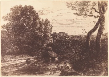 Le Bain du berger, 1853