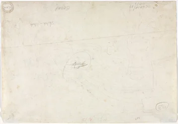 Esquisse pour un paysage (verso)