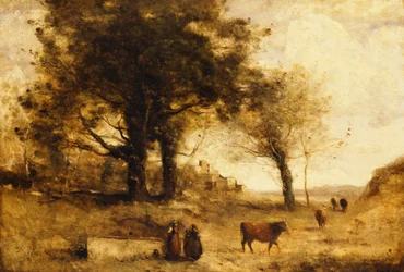 Les vaches et le puits