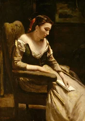 La Lettre, vers 1865