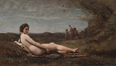 Le Repos, 1860, retravaillé vers 1865-1870