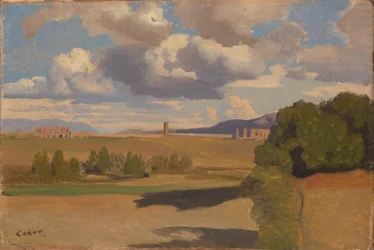 La Campagne romaine, avec l