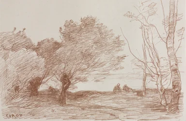 Saules et Peupliers, 1871