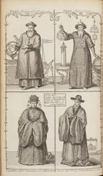 Portraits de Ferdinand Verbiest, Adam Schall, Candida Xu et Xu Guangqi