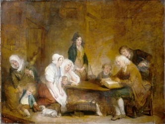 Culte familial, vers 1800