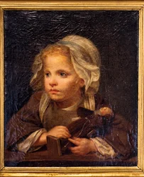 Fille avec capucin