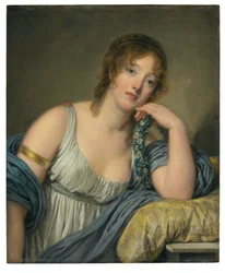 Portrait de Jeanne Philiberte Ledoux (1767-1840), mi-longueur