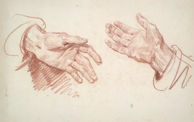 Étude de 2 mains