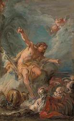 Saint Jean-Baptiste prêchant dans le désert