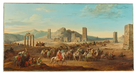 Deux caravanes à l