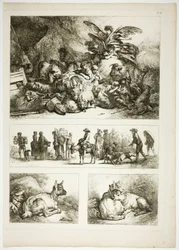 Planche 33 de 38 des Œuvres de J. B. Huet