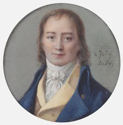 Portrait du compositeur André Ernest Modeste Grétry 1741-1813, 1786-1788