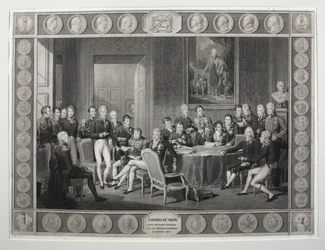 Le Congrès de Vienne, 1815