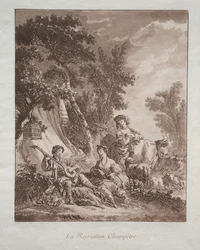 Récréation rurale, 1769