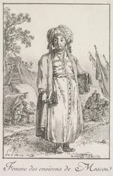 Femme des faubourgs de Moscou, 1768