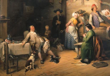 Pris en plein sieste, 1842