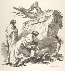 Fuite en Égypte, 1759