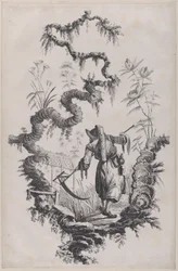 Ornement de chinoiserie, 1755