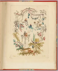Ornamental Design from "Nouvelle suite de cahiers chinois a l