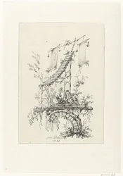 Composition ornementale de style chinoiserie