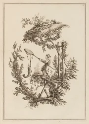 Planche 11, de "Suite de Douze Pêcheurs et Chasseurs"