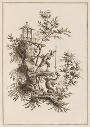 Planche 6, "Suite de douze Pêcheurs et Chasseurs"