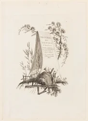 Page de titre, de "Recueil des Tentes Chinoises"