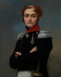 Portrait de Charles-Louis Regnault, un officier des guerres napoléoniennes