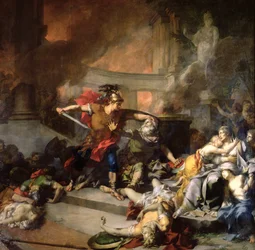 La Mort de Priam, 1785