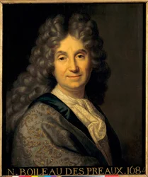 Portrait de Nicolas Boileau Despréaux (Boileau-Despréaux) (1636-1711)