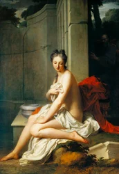 Suzanne au bain, par Jean-Baptiste Santerre