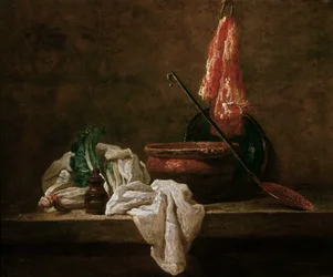 Nature morte avec céleri-rave, 1732
