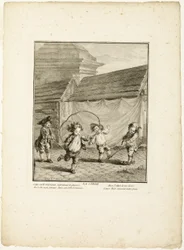 Sauter à la corde, extrait des Jeux des Urchins de Paris