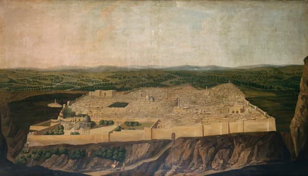 Vue panoramique de Jérusalem
