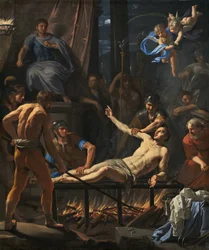 Le martyre de Saint Laurent