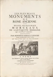 Les Plus Beaux Monuments de Rome Ancienne Ou Recueil Des Plus Beaux Morceaux De L