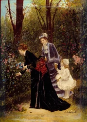 Dans le jardin