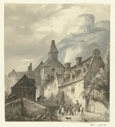 Vue sur la Roche-Guyon